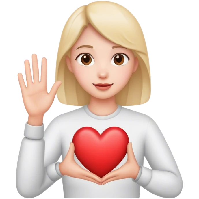 比心 emoji