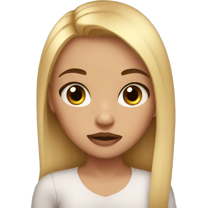 The girl with bruises emoji