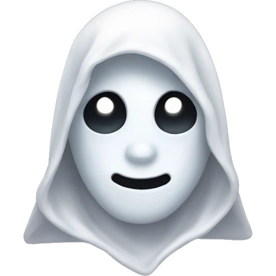 guy in a ghost costume emoji