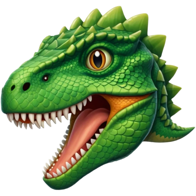 dinosaur head emoji