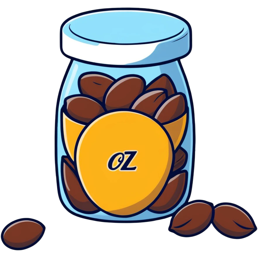 chocolate covered almonds emoji