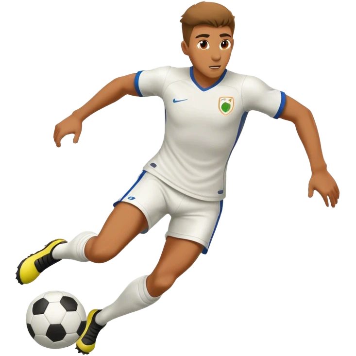 soccer player sprinting without the ball emoji