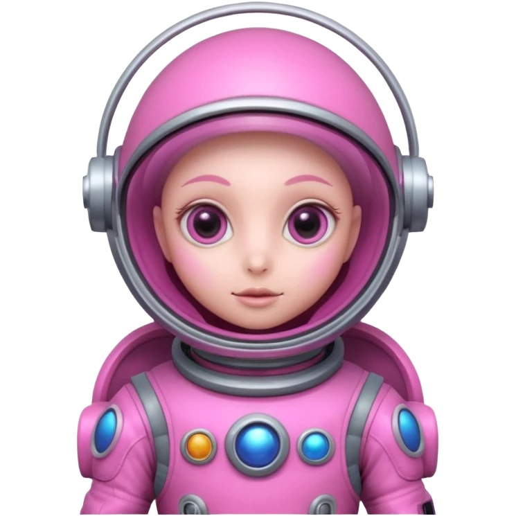 Pink Aliens emoji