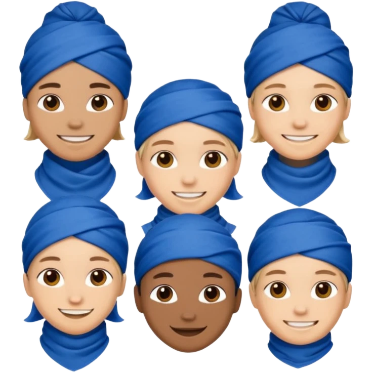 gangster crips emoji