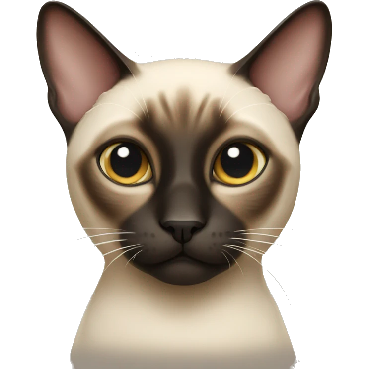 Siamese cat emoji