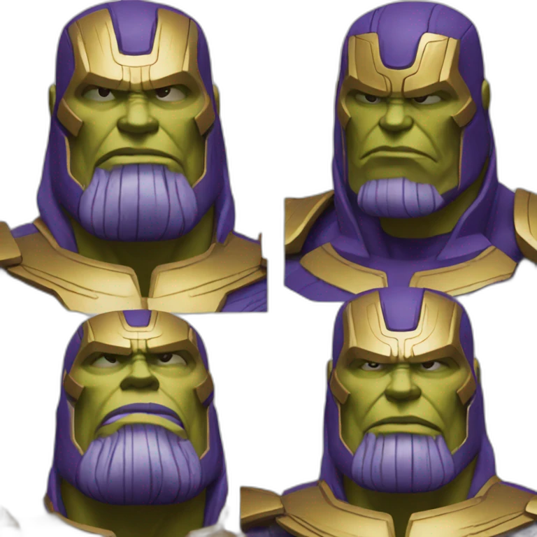 sad thanos emoji