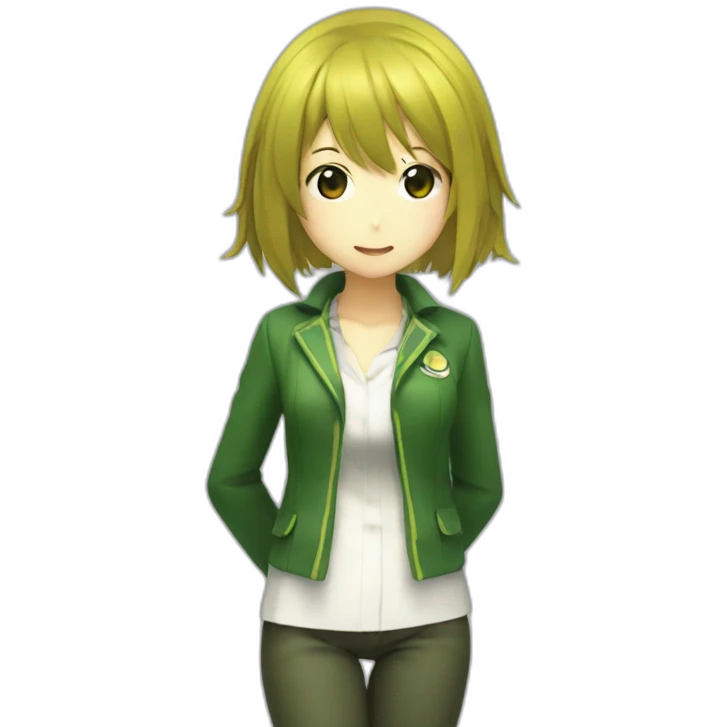 chie satonaka from persona 4 emoji