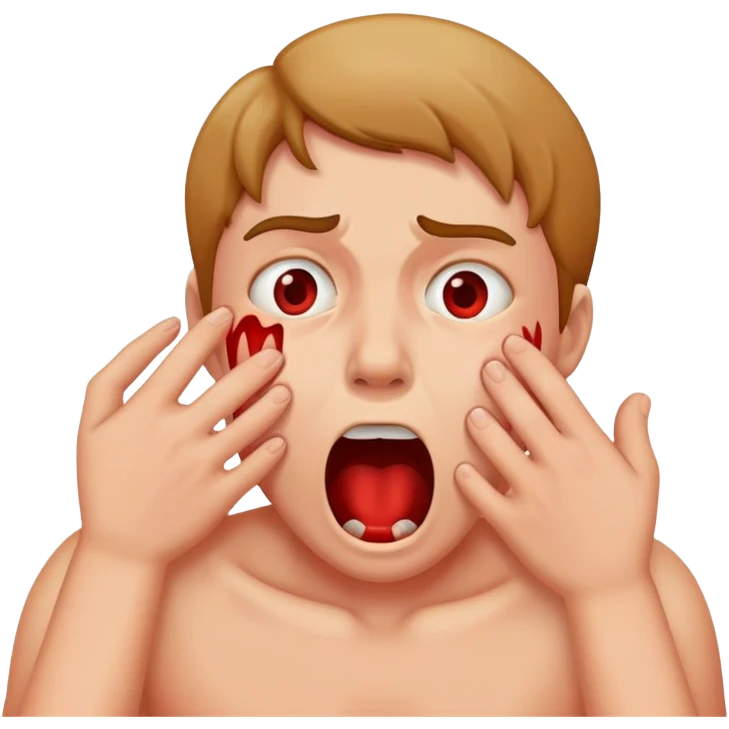 Choking emote emoji