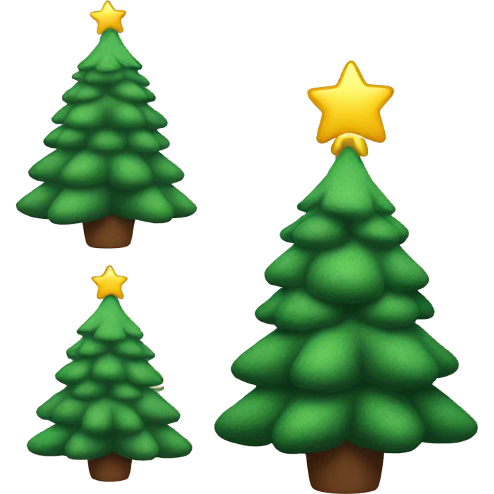 Christmas tree cozy emoji