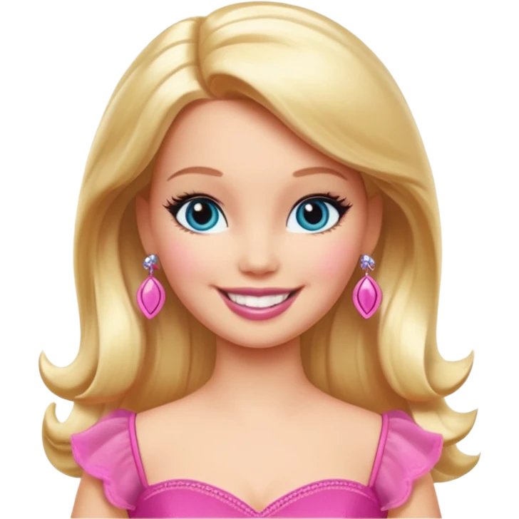 lav en barbie mariposa fe i fuld figur emoji