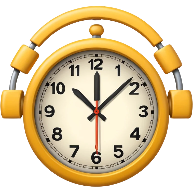 CLOCK WITH ALL ARMS AT 12 emoji