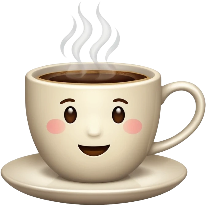 Morning coffee emoji