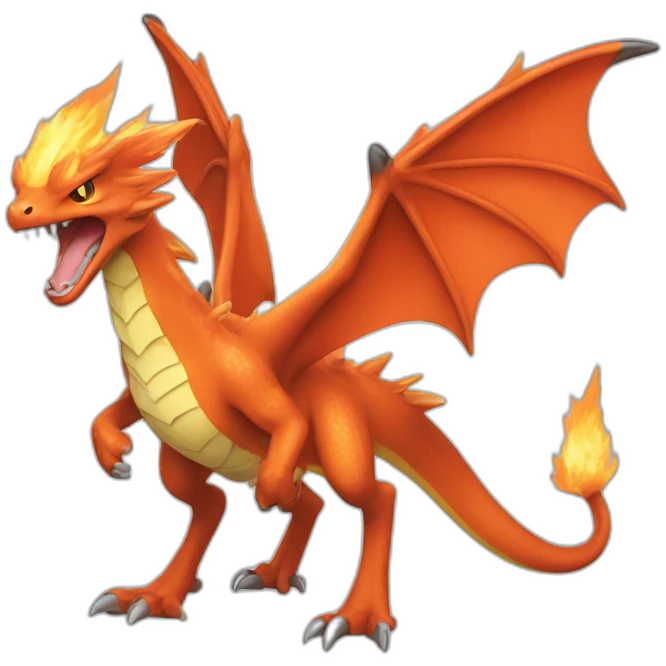 Pokémon dracaufeu emoji