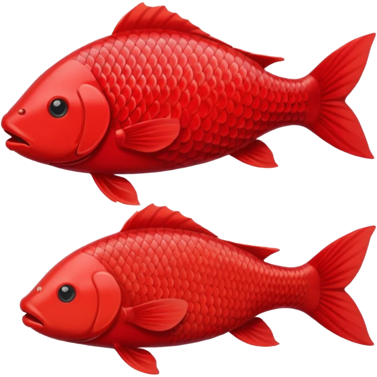 Red carp emoji