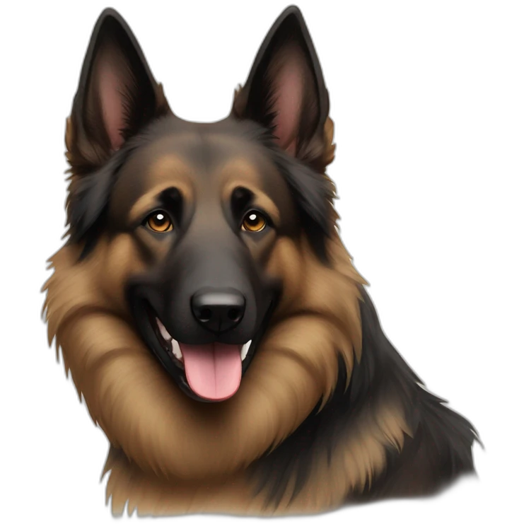 Malian Belgian Shepherd emoji