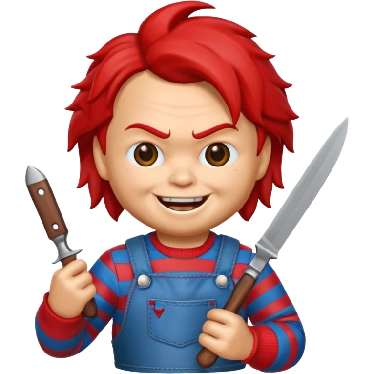 Un emojin de chuky emoji