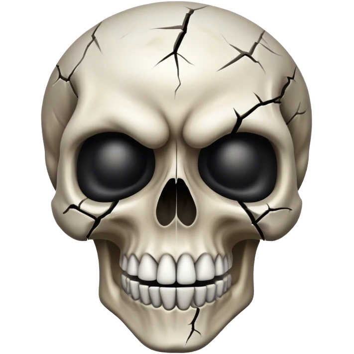 crazy skull emoji