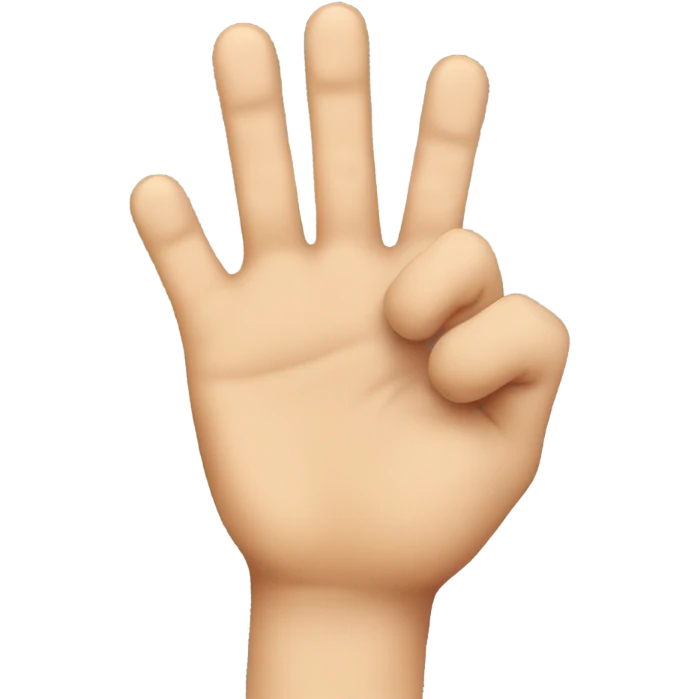 Fingers emoji