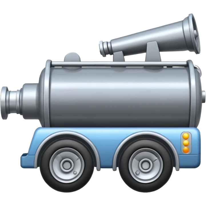 The water cannon machine emoji