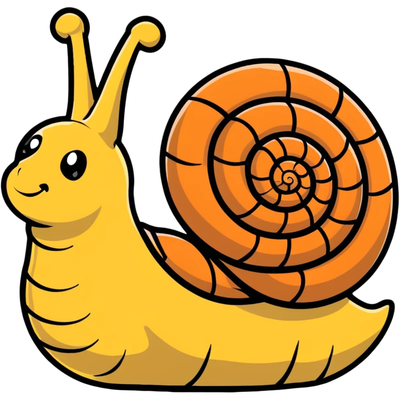 cute snail emoji