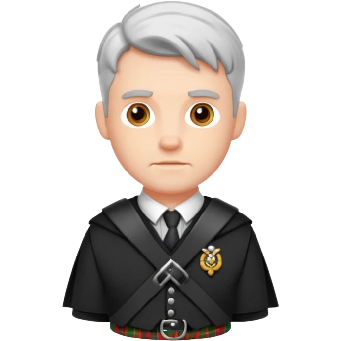 Scottish Man wearing kilt emoji
