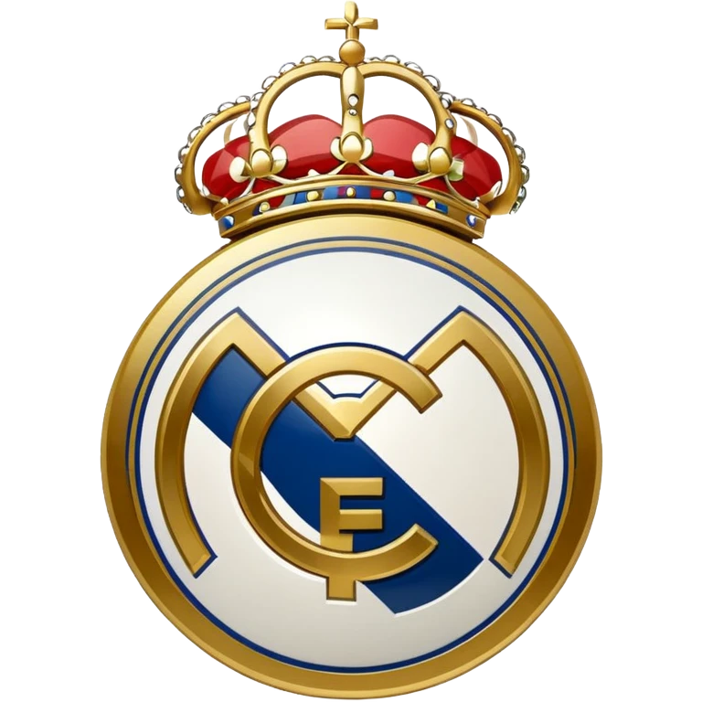 Real Madrid escudo real emoji