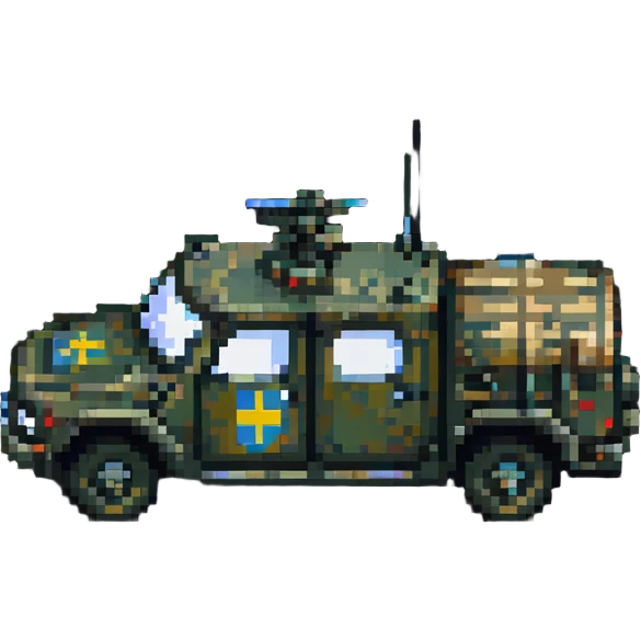 Ukrainian military transport emoji