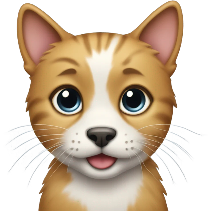 Cat an dog emoji