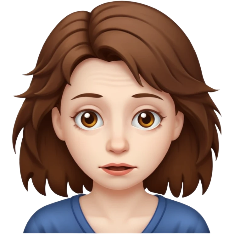 mad ugly woman emoji