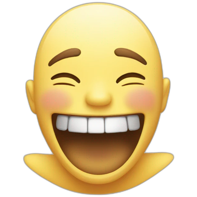 An emoji showing extreme happiness  emoji