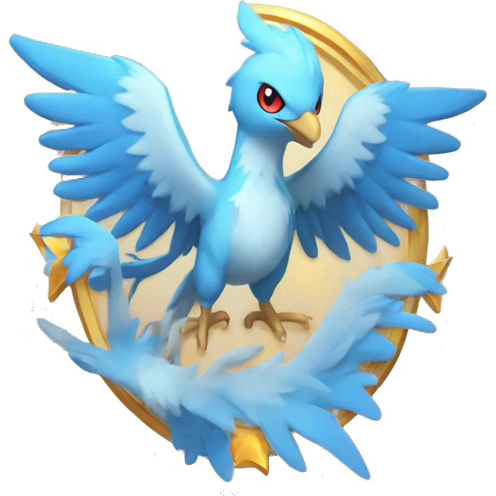 pokemon articuno pumpkin badge medal future socute emoji