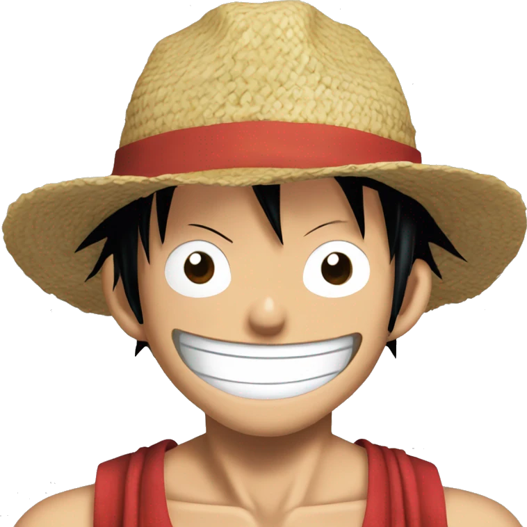 Monkey d luffy emoji