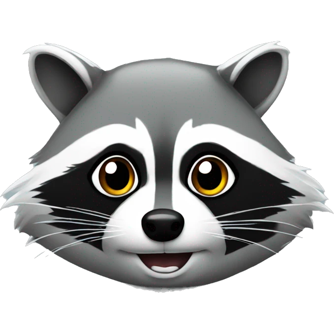 raccoon with smoke  emoji