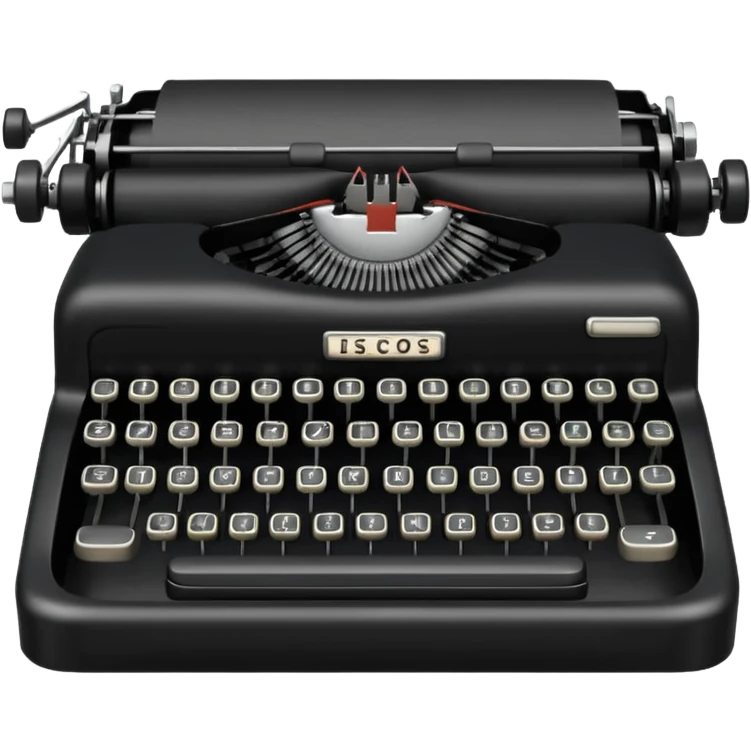 Typewriter emoji