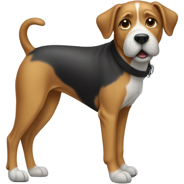 Dog in shoes  emoji