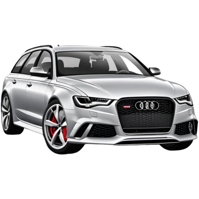 A Audi RS 6 emoji