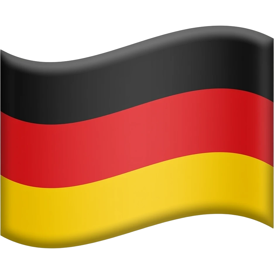 In Germany flag remove the last bottom colour emoji