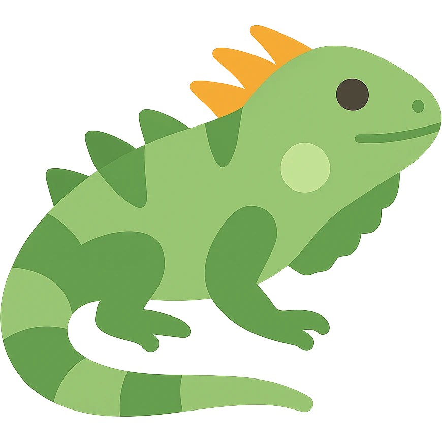 Iguana emoji