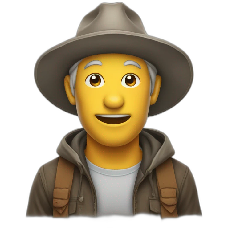 Kackhaufen mit Hut emoji