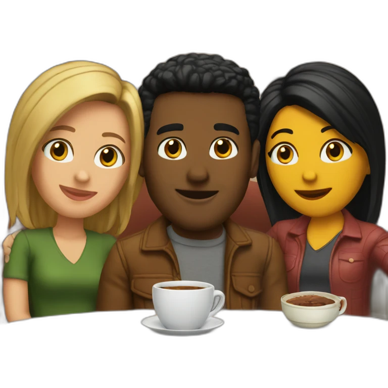 Friends central perk emoji