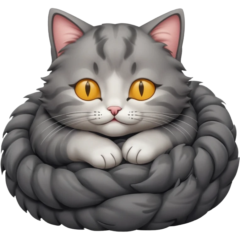 Sleepy kitty emoji