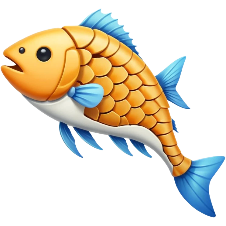 Fish bone emoji