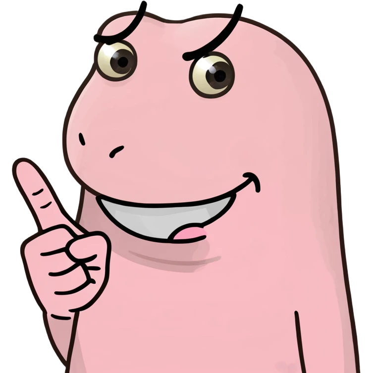 pink middle finger emoji