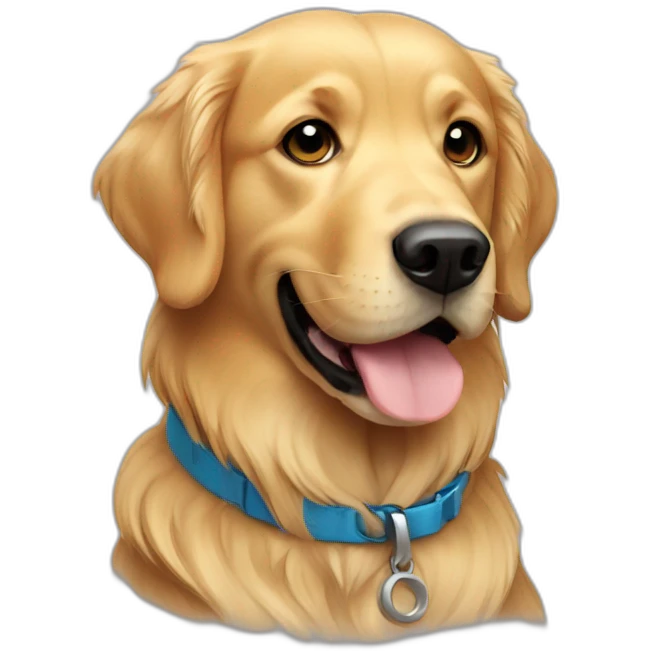 Golden retriever emoji