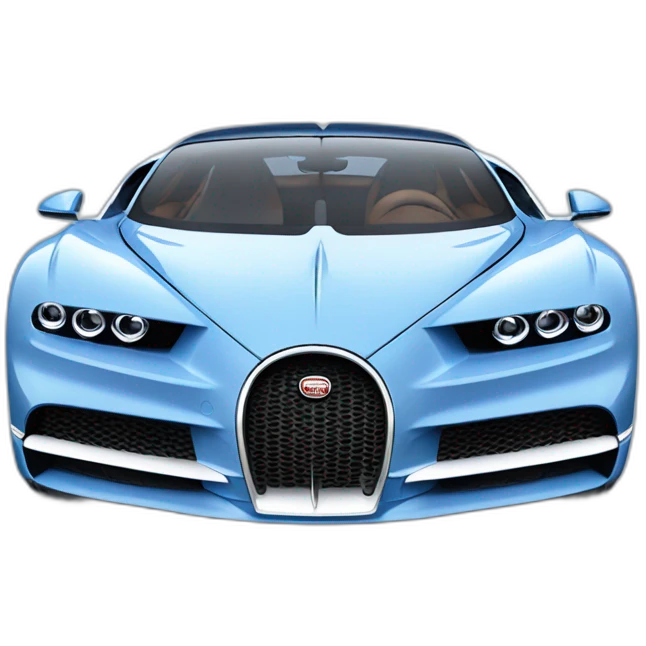 Bugatti chiron emoji