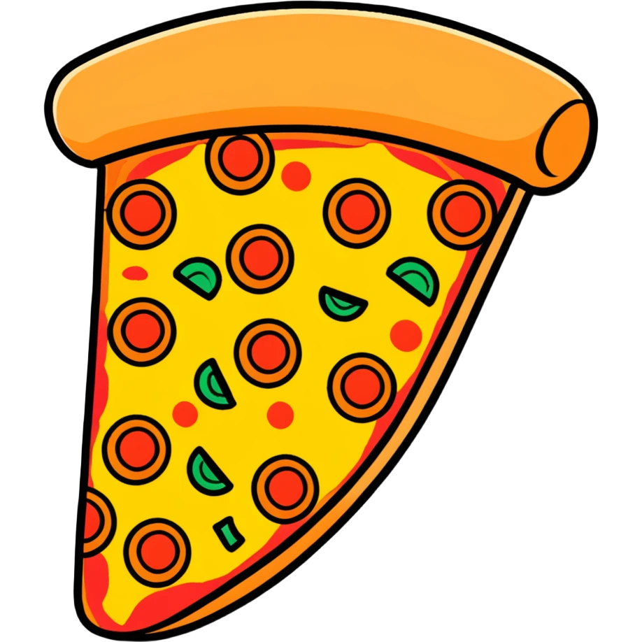 slice of pizza emoji