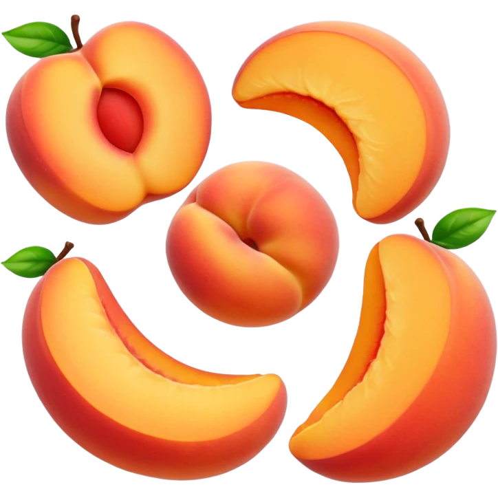 peach gummie emoji