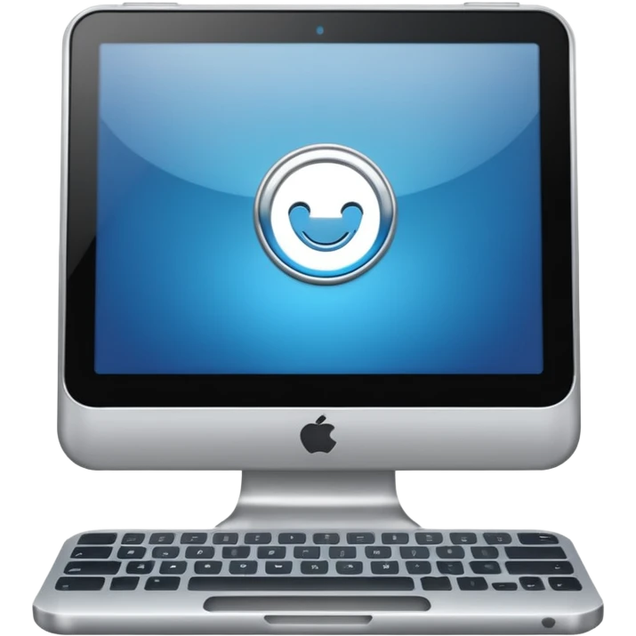 un PC  emoji