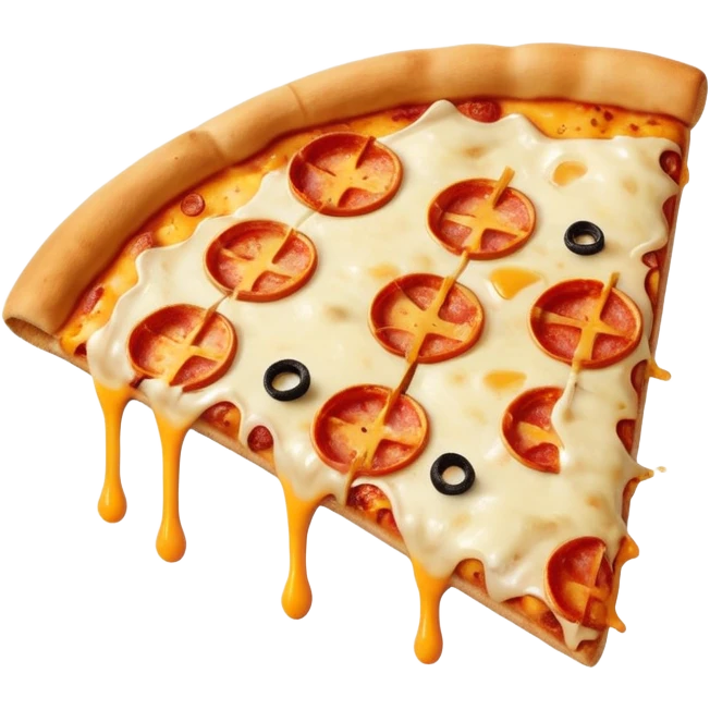 Destroyed pizza emoji