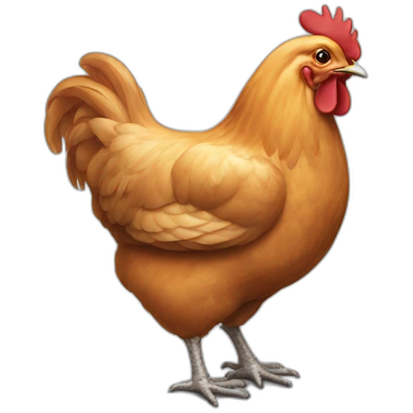 chicken emoji
